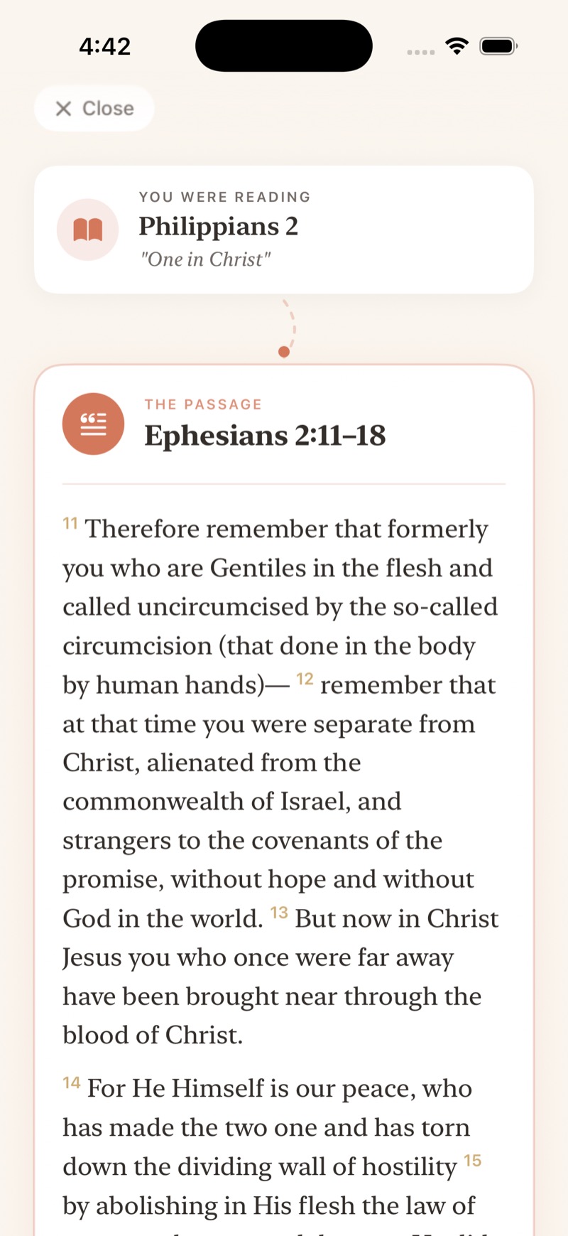 Cross Reference Trail - See how passages connect